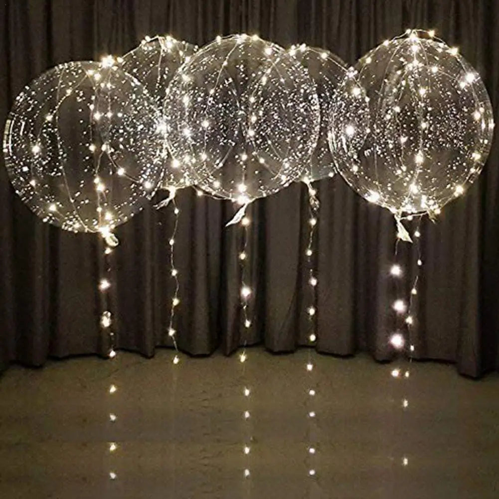 3set Transparent LED Balloons