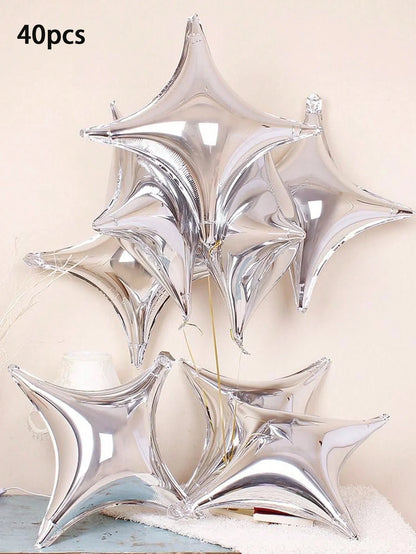 40pcs Star balloons