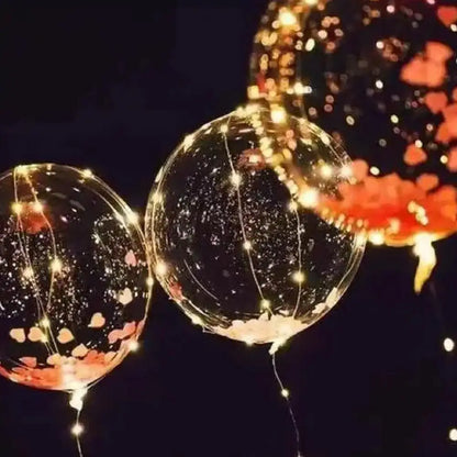 3set Transparent LED Balloons