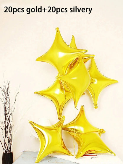 40pcs Star balloons